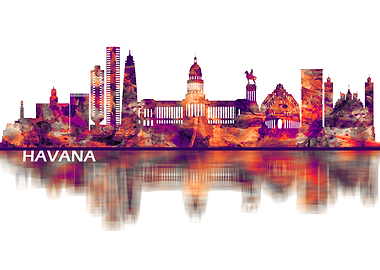 Havana Cuba Skyline