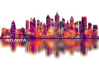 Atlanta Georgia Skyline