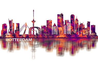Rotterdam Skyline