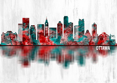 Ottawa Canada Skyline