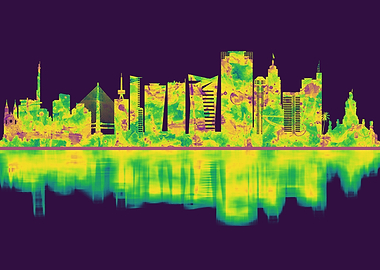 Sao Paulo Brazil Skyline