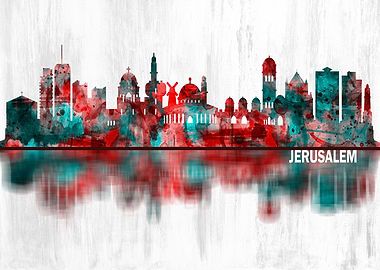 Jerusalem Israel Skyline