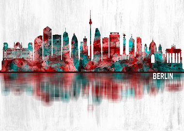 Berlin Germany Skyline