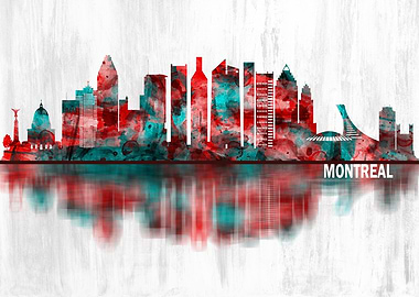 Montreal Canada Skyline