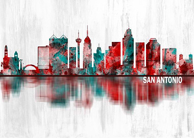 San Antonio Texas skyline