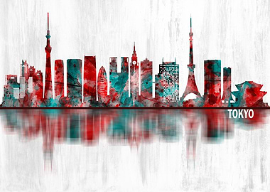 Tokyo Japan Skyline