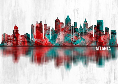 Atlanta Georgia Skyline