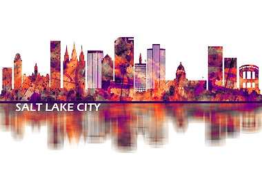 Salt Lake City Skyline