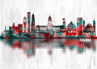 Havana Cuba Skyline