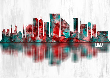 Lima Peru Skyline