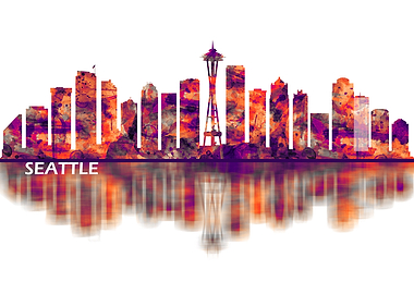 Seattle Washington Skyline