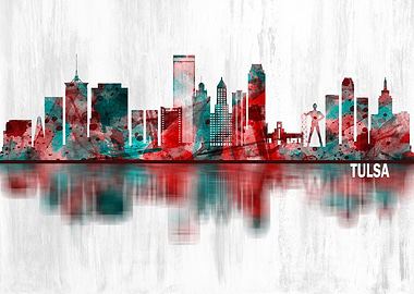 Tulsa Oklahoma Skyline