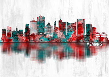 Memphis Tennessee Skyline