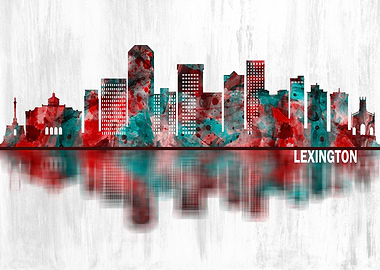 Lexington Kentucky Skyline