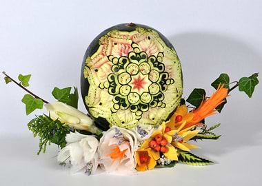 melon carving