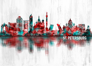 St Petersburg Skyline