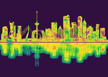 Rotterdam Skyline