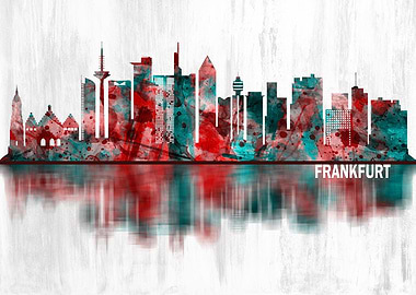 Frankfurt Germany Skyline
