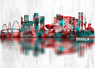 Brasilia Brazil Skyline