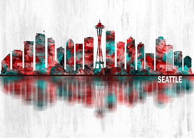 Seattle Washington Skyline