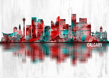Calgary Canada Skyline