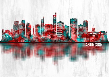 Asuncion Paraguay Skyline