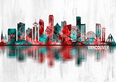 Vancouver Canada Skyline