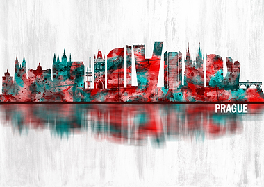 Prague Skyline