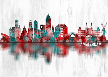 Amsterdam Skyline