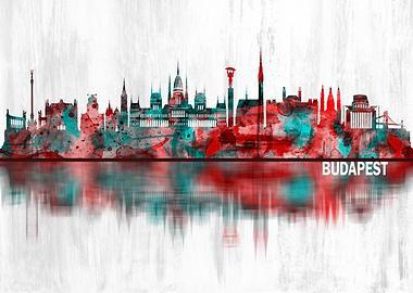 Budapest Hungary Skyline