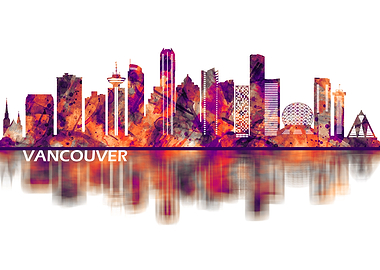 Vancouver Canada Skyline