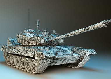 3D rendering tank
