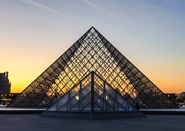 Museum Against Sunset