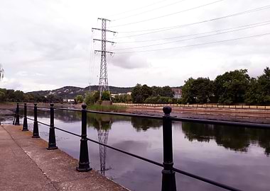 Somes river in summertime