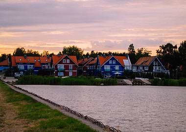 Colorfull fishing village