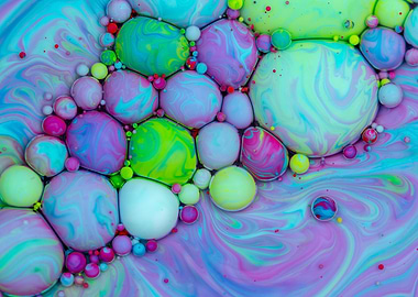 Bubbles Art Madelyn