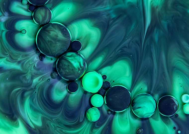 Bubbles Art Mint