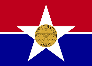 Flag of Dallas Texas