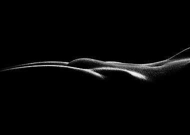 Nude woman bodyscape 37