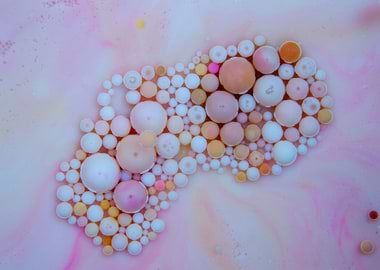 Bubbles Art Lily