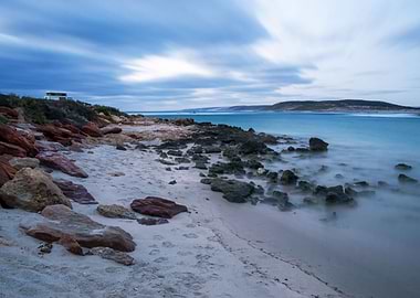 Evening on the beach