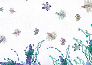 Fantasy of colorful nature