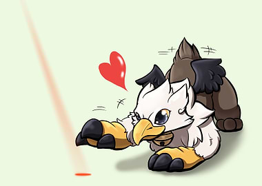 Griffin and the laser