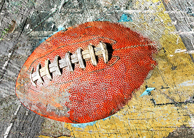 Football art print work 1