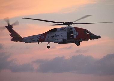 US Coast Guard Flight