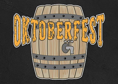 Oktoberfest Beer Barrel