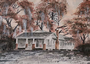 Old House Landscape