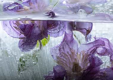 Clematis in ice 1
