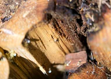 Cutted Wood Abstract