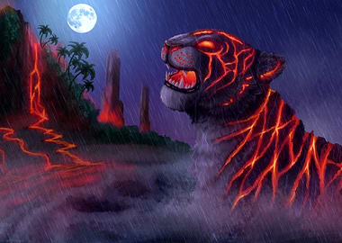 Island Lava tiger